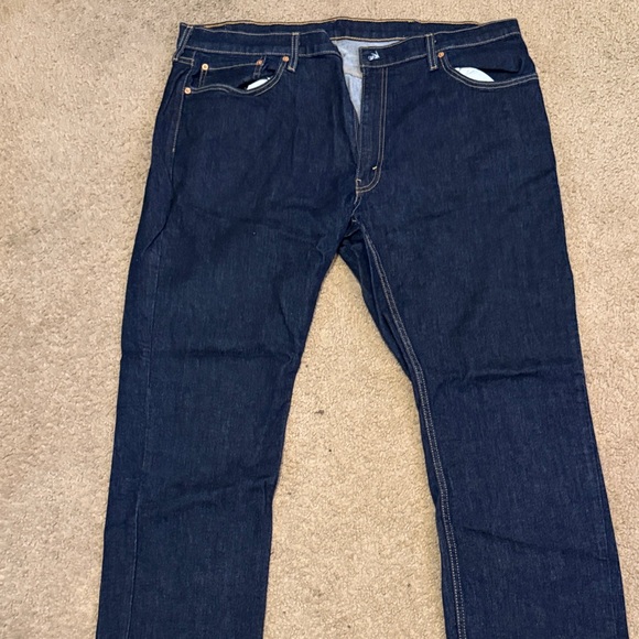 Levi's 559 Men's Dark Indigo Straight Jeans 40x30 - Picture 4 of 5